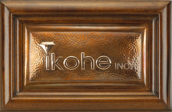 Corporate Logo Art Custom Copper Panel