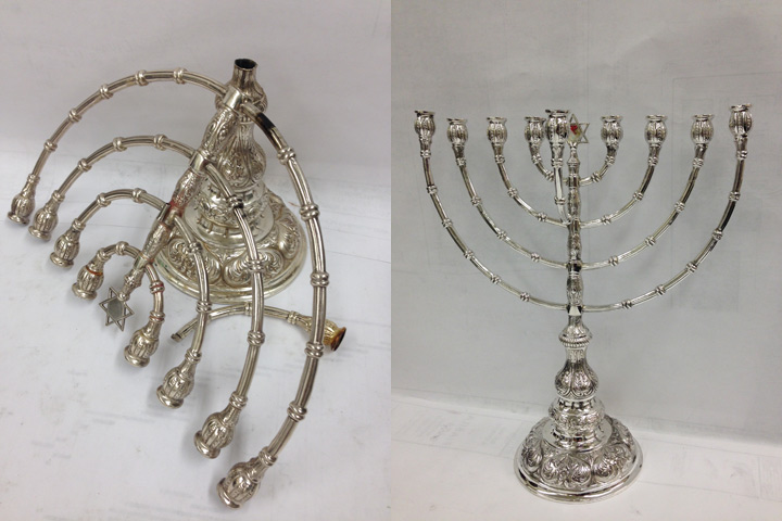 Menorah: Before and After